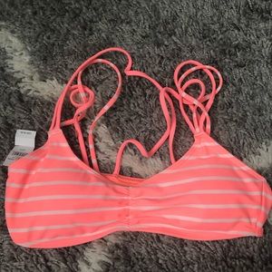 Stripped Aerie bikini top